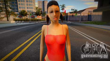 CJ Girlfriends Barefeet - nurgrl3 для GTA San Andreas