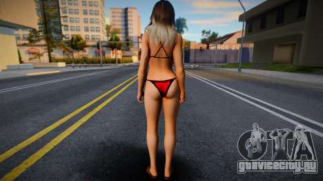 Lara Croft Fashion Casual - Normal Bikini v3 для GTA San Andreas