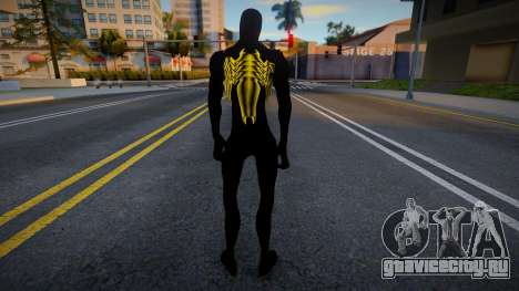 Spiderman Web Of Shadows - Black Gold Suit для GTA San Andreas