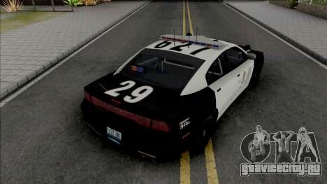 Dodge Charger 2013 LAPD для GTA San Andreas