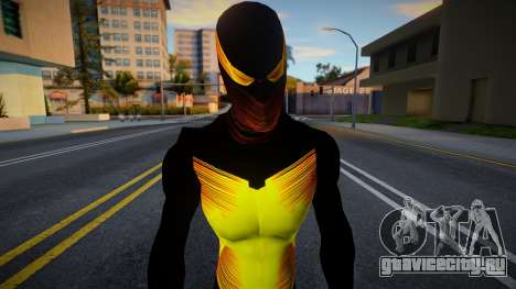 Spiderman Web Of Shadows - Black Fire Suit для GTA San Andreas