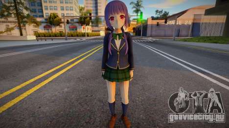 Ringo Kinoshita School Suit [No-Rin] для GTA San Andreas