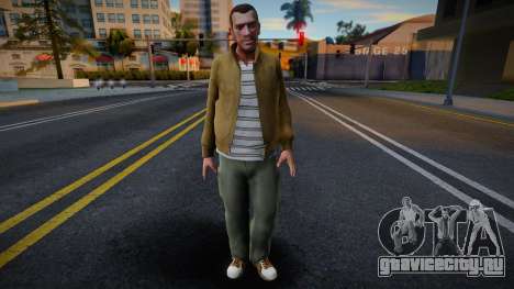 Niko Bellic Custom3 для GTA San Andreas