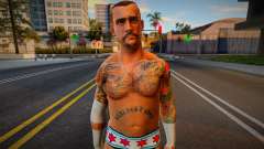 Cm Punk WWE13 для GTA San Andreas