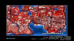 Red map для GTA San Andreas