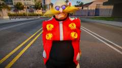 Doctor Eggman (Sonic the Hedgehog 2006) Skin для GTA San Andreas