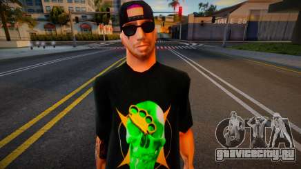 Nane hat and glasses (Skull) для GTA San Andreas