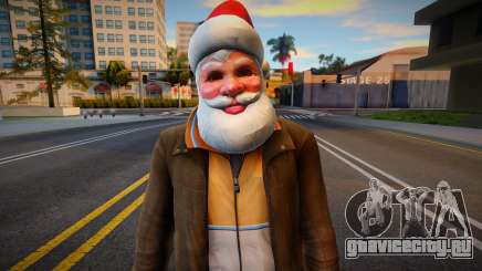 Niko Bellic Santa Mask для GTA San Andreas