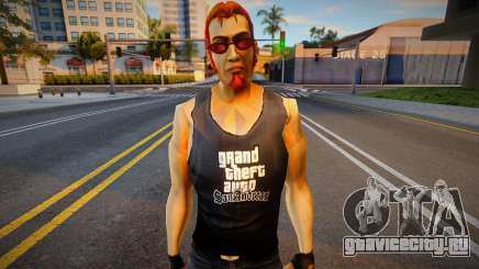 Postal Dude в майке GTA San Andreas для GTA San Andreas