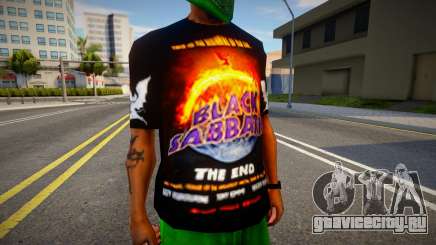 Shirt Black Sabbath для GTA San Andreas