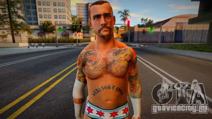 Cm Punk WWE13 для GTA San Andreas