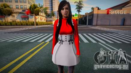 Monki Red Dress 3 для GTA San Andreas