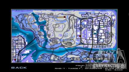 Blue map для GTA San Andreas