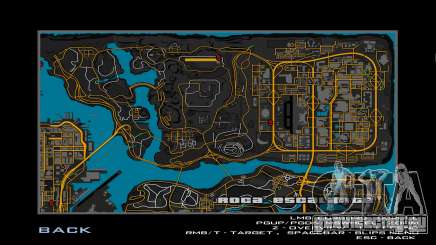 Orange Map (GTA IV Style) для GTA San Andreas