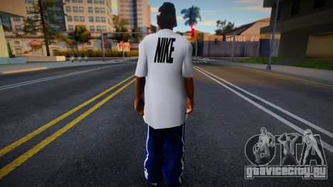 White Nike T-Shirt HD для GTA San Andreas
