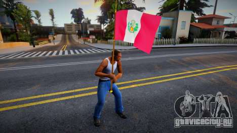 Peru Flag для GTA San Andreas