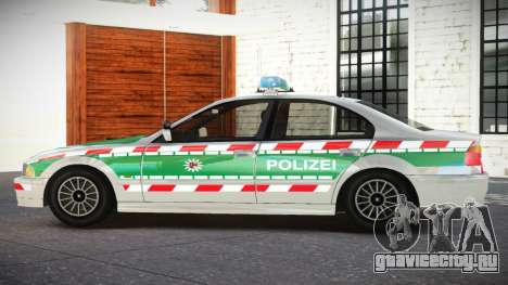 BMW M5 E39 German Police (ELS) для GTA 4