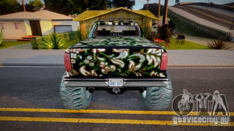 Monster-B Flower Paint Job для GTA San Andreas