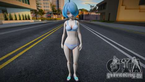 Neptunia Virtual Stars - Kili Swimsuit для GTA San Andreas