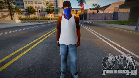 Crip2 Bandana HD для GTA San Andreas