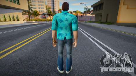 New Face Texture Tommy (from GTAVC The Definitiv для GTA San Andreas