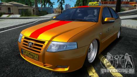 Ikco Samand Soren Taxi [HQ] для GTA San Andreas