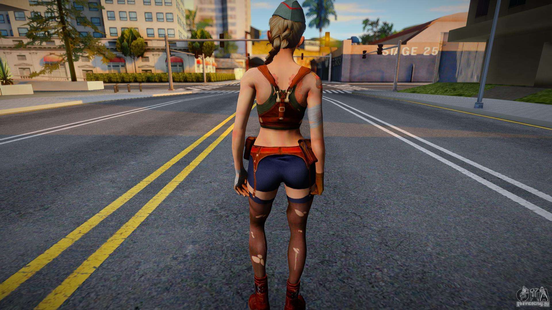 Linda from Kiss of War для GTA San Andreas