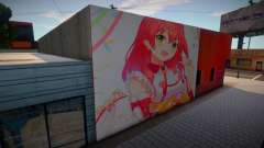 Sakura Miko Wall для GTA San Andreas