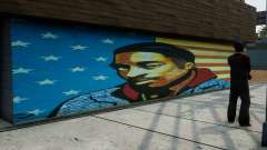 2Pac mural для GTA San Andreas Definitive Edition