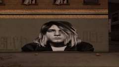 Kurt Cobain Mural для GTA San Andreas Definitive Edition