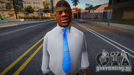 Black Man In Suit HD для GTA San Andreas