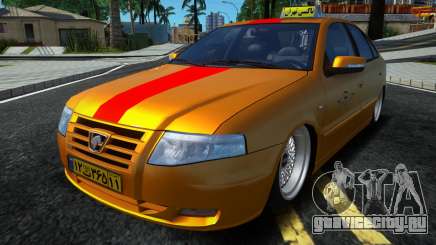 Ikco Samand Soren Taxi [HQ] для GTA San Andreas