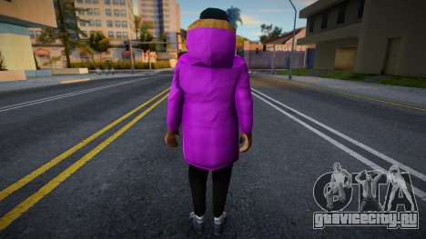 Зимний Ballas1 для GTA San Andreas