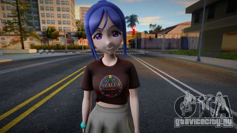 Love Live - Tshirt 10 для GTA San Andreas