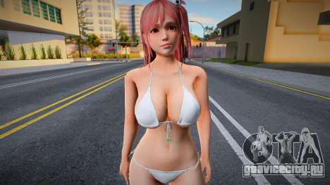 Hot Honoka Beach Bikini 1 для GTA San Andreas