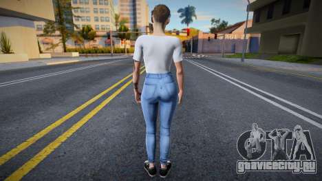 Claire Redfield Denim Jeans v1 для GTA San Andreas