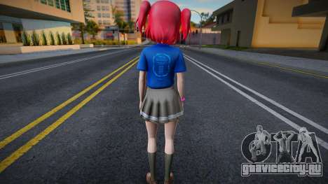 Love Live - Tshirt 3 для GTA San Andreas