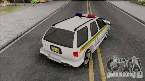 Chevrolet Blazer Policia для GTA San Andreas
