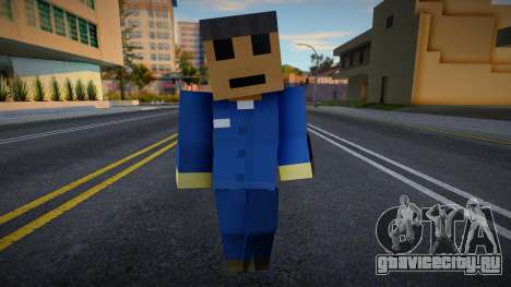 Patrick Fitzgerald from Minecraft 14 для GTA San Andreas