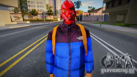 Мужик в маске для GTA San Andreas