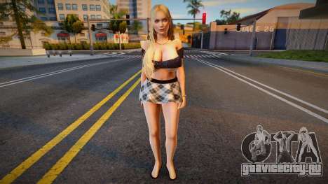 Helena Mini Skirt With Big Bo для GTA San Andreas