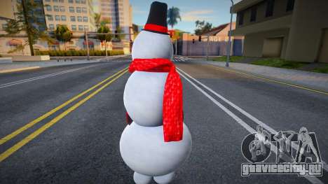 Снеговик v1 для GTA San Andreas