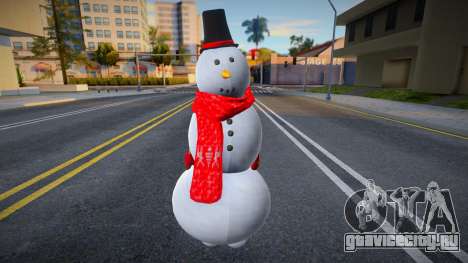 Снеговик v1 для GTA San Andreas