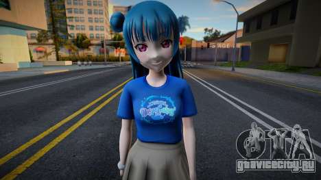 Love Live - Tshirt 2 для GTA San Andreas