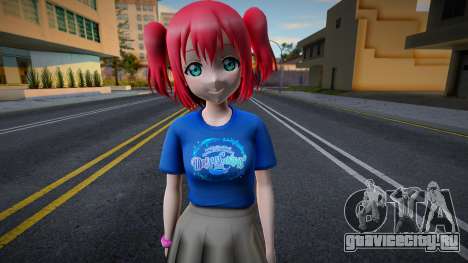 Love Live - Tshirt 3 для GTA San Andreas