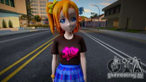 Love Live - Tshirt 127 для GTA San Andreas