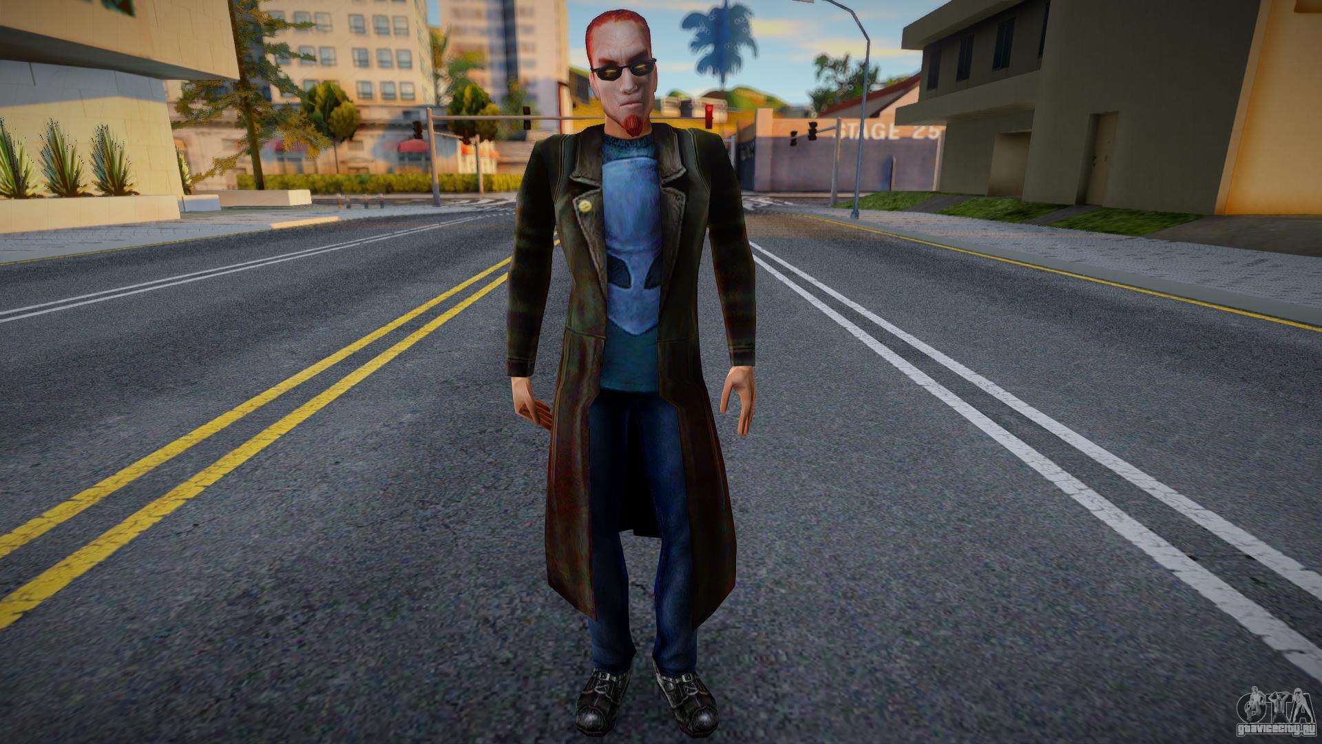 Postal Dude Skin для GTA San Andreas