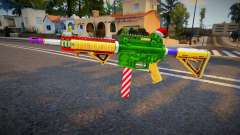 X-MAS Weapon - MP5 для GTA San Andreas