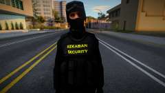 Azkaban Security Tactical Uniform 1 для GTA San Andreas
