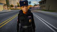 Девушка в форме полиции для GTA San Andreas